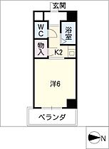 クレールショウワIV  ｜ 愛知県春日井市高蔵寺町2丁目（賃貸マンション1K・4階・19.04㎡） その2