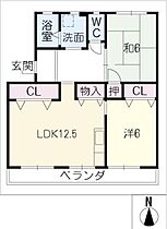 プリミエール林島  ｜ 愛知県春日井市林島町（賃貸マンション2LDK・2階・61.00㎡） その2