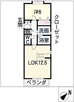 如春  ｜ 愛知県春日井市弥生町1丁目（賃貸マンション1LDK・2階・44.85㎡） その2