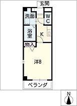 ＰＲＩＭＩＹＥＬＬ　Ｉ．Ｔ  ｜ 愛知県春日井市追進町3丁目（賃貸マンション1K・1階・26.56㎡） その2