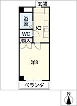 プリミエール水野  ｜ 愛知県春日井市角崎町（賃貸マンション1K・4階・25.57㎡） その2