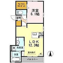 フェリスタ 201 ｜ 愛知県春日井市中切町1丁目10番4（賃貸アパート1LDK・2階・45.56㎡） その2