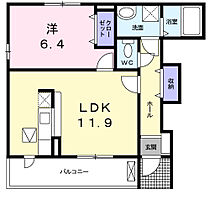 セレジェイラ 101 ｜ 愛知県西春日井郡豊山町大字青山字神明1番地（賃貸アパート1LDK・1階・45.12㎡） その2