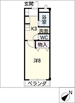 エンピエッソ千鳥橋  ｜ 愛知県東海市名和町一番割上（賃貸マンション1K・3階・27.29㎡） その2