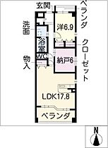 Ａｐｒｅｃｉｏ  ｜ 愛知県東海市荒尾町登立（賃貸マンション1LDK・1階・70.26㎡） その2