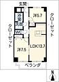 レインボウ御洲浜2階8.3万円