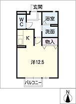 セゾンミストラル　A 202 ｜ 愛知県常滑市蒲池町3丁目87（賃貸アパート1R・2階・33.61㎡） その2