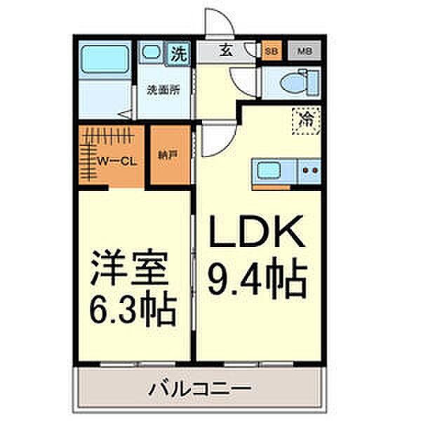 A・City常滑原松 106｜愛知県常滑市原松町1丁目(賃貸マンション1LDK・1階・40.42㎡)の写真 その14