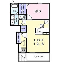 グランヒルＢ 103 ｜ 愛知県知多市新知東町3丁目20番地16（賃貸アパート1LDK・1階・46.22㎡） その2