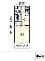 アクシス白山  ｜ 愛知県半田市白山町4丁目（賃貸マンション1K・1階・28.49㎡） その2