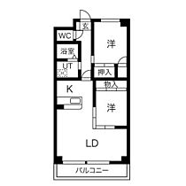 COM’S二ツ坂 2B ｜ 愛知県半田市北二ツ坂町1丁目2-15（賃貸マンション2LDK・2階・59.40㎡） その2