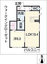 ＭＡＮＳＡＲＴ蔵のまちＢ棟  ｜ 愛知県半田市船入町（賃貸アパート1LDK・1階・46.83㎡） その2