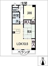 ラフォーレ  ｜ 愛知県半田市岩滑東町5丁目（賃貸マンション2LDK・4階・59.00㎡） その2