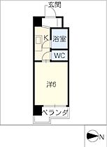 パーク白山  ｜ 愛知県半田市白山町2丁目（賃貸マンション1K・1階・18.90㎡） その2