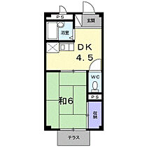 シャルマン苗代 102 ｜ 愛知県半田市苗代町2丁目19番地（賃貸アパート1DK・1階・26.49㎡） その2