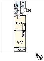 ノアール白須賀  ｜ 三重県四日市市白須賀1丁目（賃貸アパート1DK・2階・38.50㎡） その2