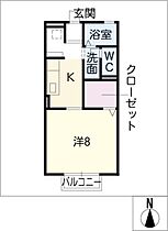 クレールカルチェ4  ｜ 三重県四日市市中川原3丁目（賃貸アパート1K・2階・30.03㎡） その2