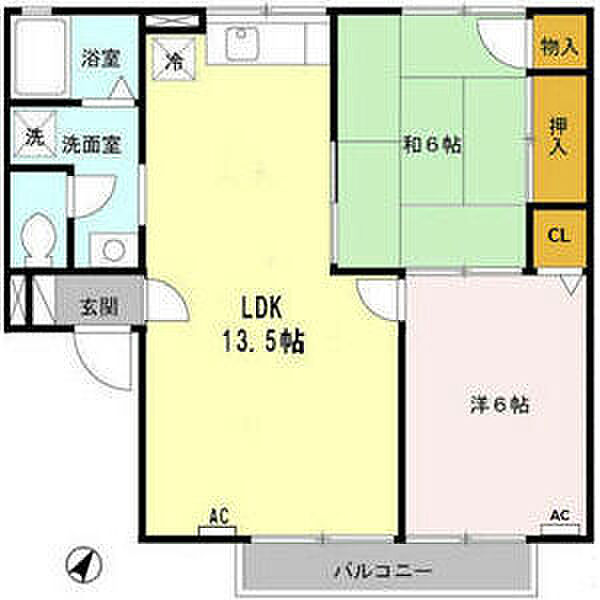 プラムヒルズ 202｜三重県四日市市大井手1丁目(賃貸アパート2LDK・2階・55.40㎡)の写真 その22