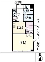 レジデンス丸山  ｜ 三重県四日市市朝日町（賃貸マンション1DK・3階・34.43㎡） その2