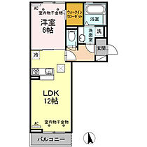 レジデンス朝日町　B棟 107 ｜ 三重県四日市市朝日町5-18-2（賃貸アパート1LDK・1階・45.01㎡） その2