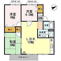 マイ・キャッスル　B 201 ｜ 三重県四日市市大井手1丁目5-36（賃貸アパート3LDK・2階・62.68㎡） その2