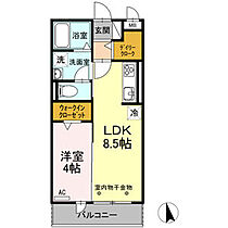 タウンコートI 302 ｜ 三重県四日市市曙町16-10（賃貸アパート1LDK・3階・33.34㎡） その2