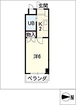 セルシオン種瀬  ｜ 三重県四日市市西浦1丁目（賃貸マンション1K・2階・19.88㎡） その2