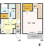 カンフォーラ B ｜ 三重県四日市市楠町南五味塚121（賃貸テラスハウス1DK・1階・40.18㎡） その2