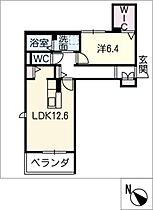 リ　ベルジェ　II  ｜ 三重県四日市市芝田1丁目（賃貸マンション1LDK・3階・50.75㎡） その2