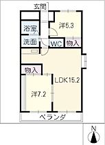 アーバンコア南浜田  ｜ 三重県四日市市南浜田町（賃貸マンション2LDK・1階・60.16㎡） その2