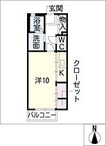 ビリーヴ　（西棟）  ｜ 三重県四日市市芝田2丁目（賃貸アパート1R・2階・31.50㎡） その2