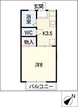 グリーンコーポ伊倉　Ｂ棟  ｜ 三重県四日市市伊倉3丁目（賃貸アパート1K・1階・24.71㎡） その2