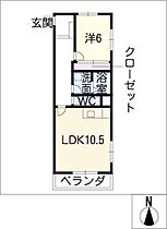 メゾン西町  ｜ 三重県四日市市西町（賃貸マンション1LDK・1階・41.80㎡） その2