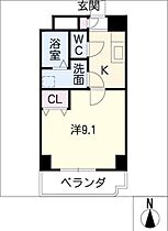 セントリバーヒルズ江戸橋  ｜ 三重県津市江戸橋1丁目（賃貸マンション1K・2階・30.70㎡） その2