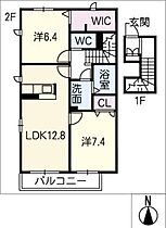 ルミナス  ｜ 三重県津市上浜町2丁目（賃貸アパート2LDK・1階・69.73㎡） その2