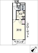 ステューディオ・細野  ｜ 三重県津市栗真中山町（賃貸マンション1K・4階・31.60㎡） その2