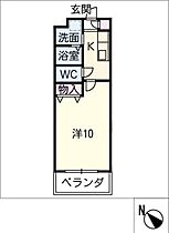 メゾンモンマルトル西古河  ｜ 三重県津市西古河町（賃貸マンション1K・3階・29.70㎡） その2