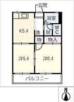 メゾンドさくら  ｜ 三重県津市香良洲町（賃貸アパート2K・2階・38.83㎡） その2