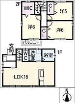 津市半田Ｏ邸  ｜ 三重県津市半田（賃貸一戸建3LDK・2階・77.83㎡） その2