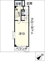 ステューディオ・細野  ｜ 三重県津市栗真中山町（賃貸マンション1K・1階・34.80㎡） その2