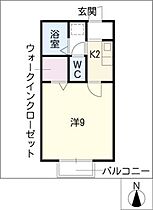 Ａｖｅｎｉｒ・Ｋ  ｜ 愛知県名古屋市中村区砂田町3丁目（賃貸アパート1K・1階・26.71㎡） その2