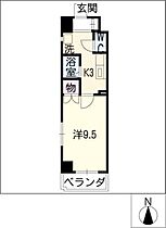 サン畑江  ｜ 愛知県名古屋市中村区畑江通3丁目（賃貸マンション1K・6階・29.64㎡） その2