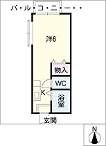 ハイユニＬ横前  ｜ 愛知県名古屋市中村区横前町（賃貸アパート1K・2階・19.79㎡） その2