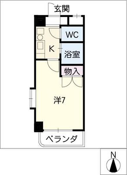 セントラルハイツ向陽 ｜愛知県名古屋市千種区池下町2丁目(賃貸マンション1K・3階・21.00㎡)の写真 その2