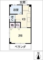 加藤マンション  ｜ 愛知県名古屋市千種区上野2丁目（賃貸マンション1K・3階・23.00㎡） その2