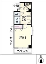 覚王山グランド井筒  ｜ 愛知県名古屋市千種区覚王山通8丁目（賃貸マンション1DK・6階・36.12㎡） その2