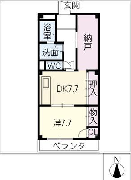 ルミエール丘上 ｜愛知県名古屋市千種区丘上町1丁目(賃貸マンション1SDK・4階・45.54㎡)の写真 その2