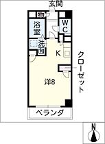 レイパークマンション  ｜ 愛知県名古屋市千種区今池5丁目（賃貸マンション1R・4階・28.05㎡） その2