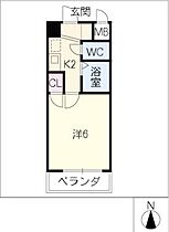 メルシーヴィアンジェ  ｜ 愛知県名古屋市千種区丸山町3丁目（賃貸マンション1K・3階・21.73㎡） その2