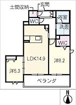 シャーメゾン日進通  ｜ 愛知県名古屋市千種区日進通4丁目（賃貸マンション2LDK・2階・67.70㎡） その2